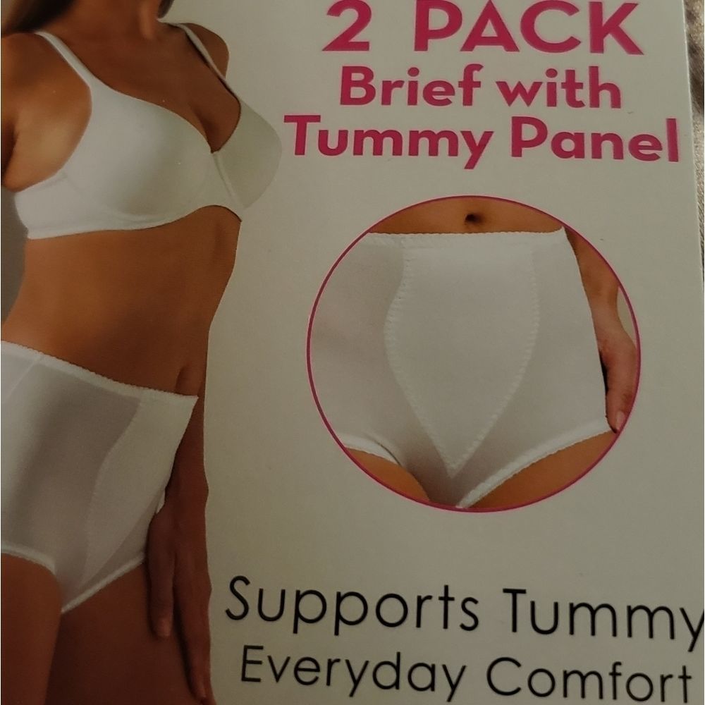 FINAL SALE 2pk Cupid Support Tummy Control Panties - Picture 6 of 6